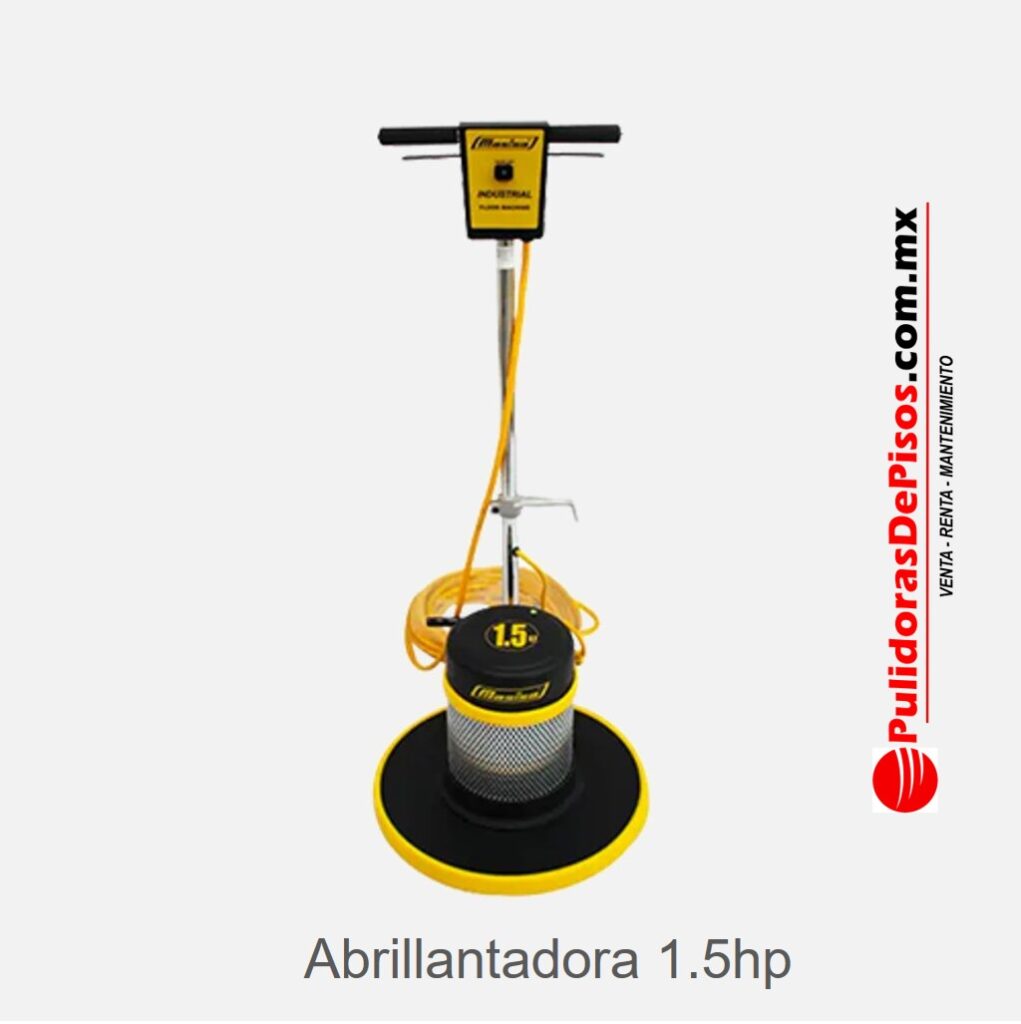 pulidora abrillantadora de pisos 1.5hp